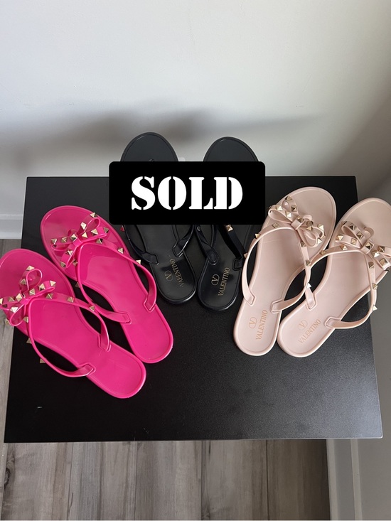 Valentino Garavani Shoes - Valentino Garavani Rockstud Bow Jelly Sandals Bundle (2 Pairs) EU 40
